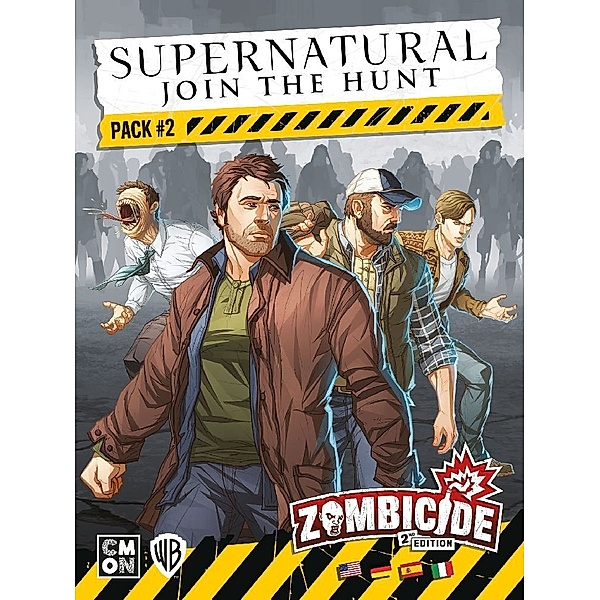 Asmodee, Cool Mini or Not Zombicide 2  Supernatural: Join the Hunt Pack 2
