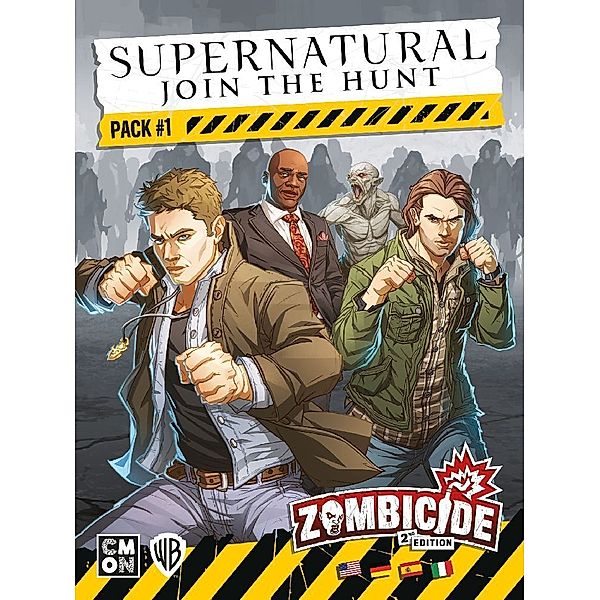 Asmodee, Cool Mini or Not Zombicide 2  Supernatural: Joint the Hunt Pack 1