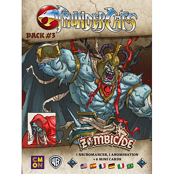 Asmodee, Cool Mini or Not Zombicide  Thundercats Pack 3, Fel Barros, Fabio Tola