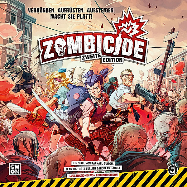 Asmodee, Cool Mini or Not Zombicide Zweite Edition (Spiel), Raphael Guiton, Jean Baptiste Lullien, Nicolas Raoult
