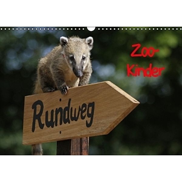 Zoo-Kinder (Wandkalender 2016 DIN A3 quer), Pferdografen.de