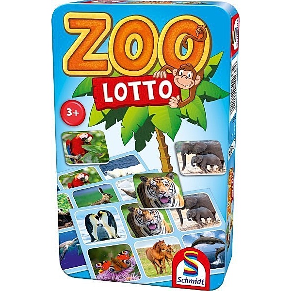 SCHMIDT SPIELE Zoo Lotto (Kinderspiel)