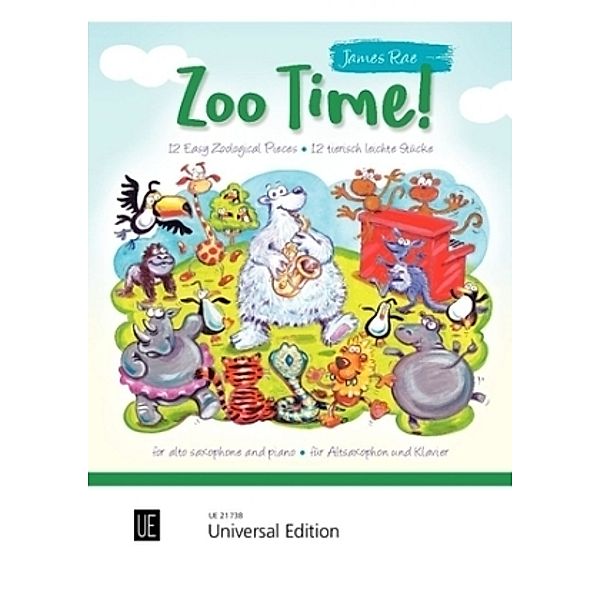 Zoo Time!, für Altsaxophon und Klavier, Zoo Time!