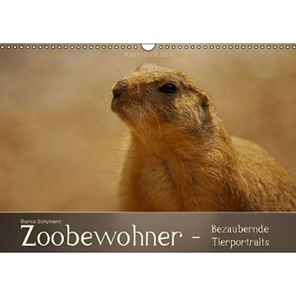 Zoobewohner - Bezaubernde Tierportraits (Wandkalender 2014 DIN A3 quer), Bianca Schumann