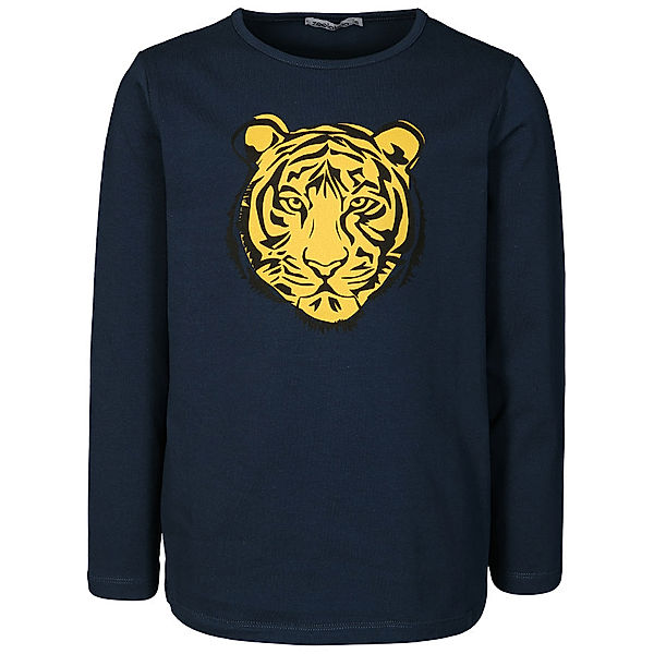 zoolaboo zoolaboo Langarmshirt Tiger, blau (Grösse: 110)