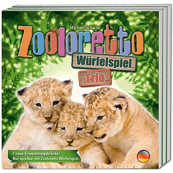 Zooloretto Würfelspiel Trio (Spiel-Zubehör), Michael Schacht