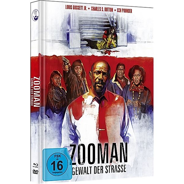Zooman - Gewalt der Straße (Uncut) Limited Mediabook, Louis Gossett Jr., Cch Pounder, Charles S. Dutton