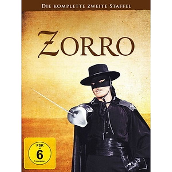 Zorro - Die komplette zweite Staffel, Johnston McCulley, Bob Wehling, Lowell S. Hawley, N. B. Stone Jr., John Meredyth Lucas, Robert Bloomfield, Norman Foster, Antony Ellis, Jackson Gillis