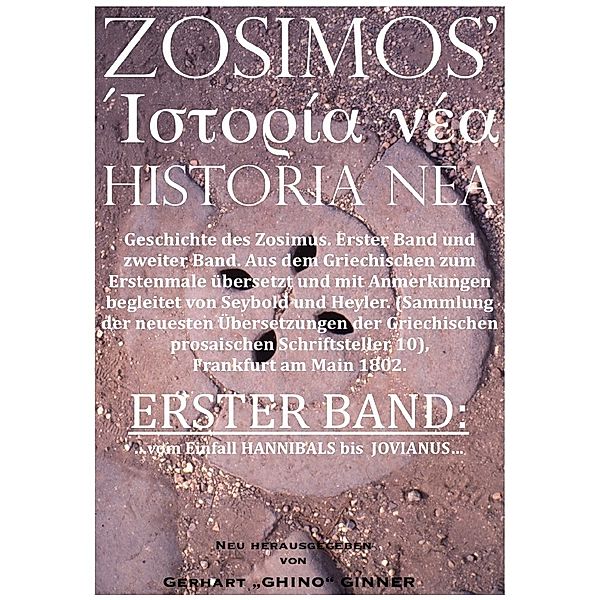 ZOSIMOS' HISTORIA NEA I., Zosimos