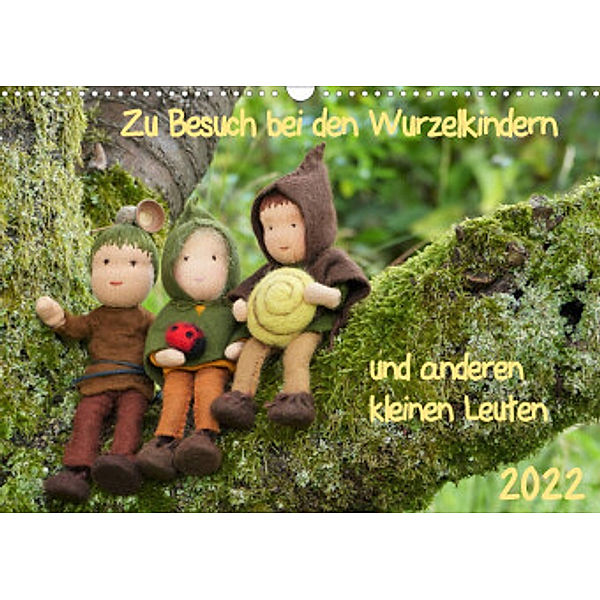 Zu Besuch bei den Wurzelkindern und anderen kleinen Leuten (Wandkalender 2022 DIN A3 quer), Ilka Dankert