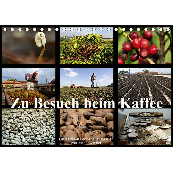 Zu Besuch beim Kaffee (Tischkalender 2019 DIN A5 quer), Jochen Weber