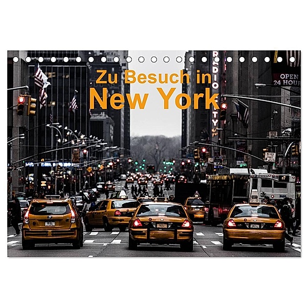 Zu Besuch in New York (Tischkalender 2024 DIN A5 quer), CALVENDO Monatskalender, Tom Freudenstein