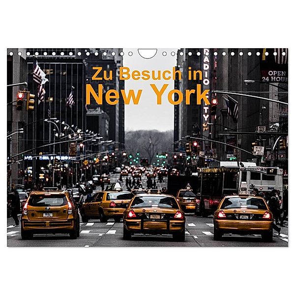 Zu Besuch in New York (Wandkalender 2024 DIN A4 quer), CALVENDO Monatskalender, Tom Freudenstein