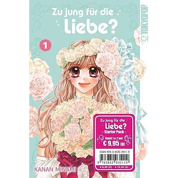 Zu jung für Liebe? Starter Pack, 2 Bde., Kanan Minami