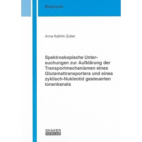 Zuber, A: Spektroskopische Untersuchungen zur Aufklärung der, Anne K Zuber