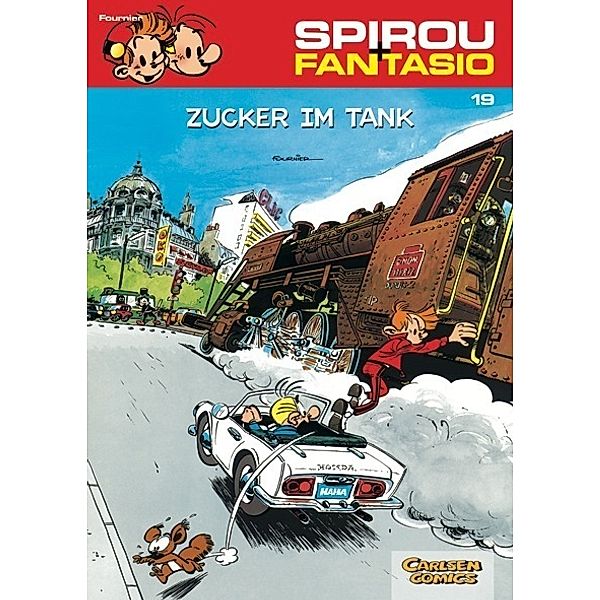 Zucker im Tank / Spirou + Fantasio Bd.19, Fournier