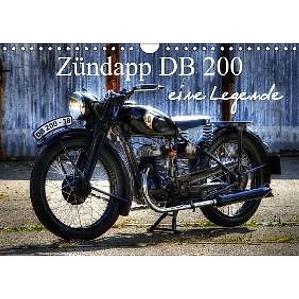 Zündapp DB 200 eine Legende (Wandkalender 2015 DIN A4 quer), Ingo Laue