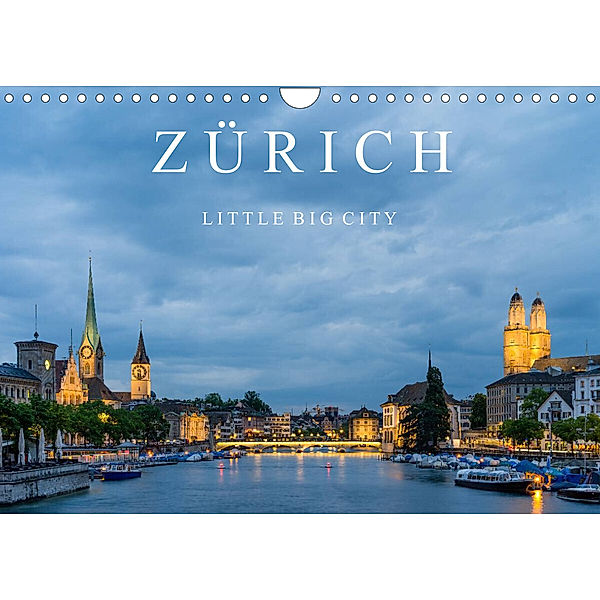 ZÜRICH - Little Big City (Wandkalender 2023 DIN A4 quer), Enrico Caccia