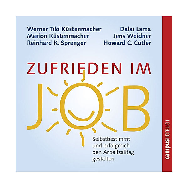 Zufrieden im Job, 1 Audio-CD, Reinhard K. Sprenger