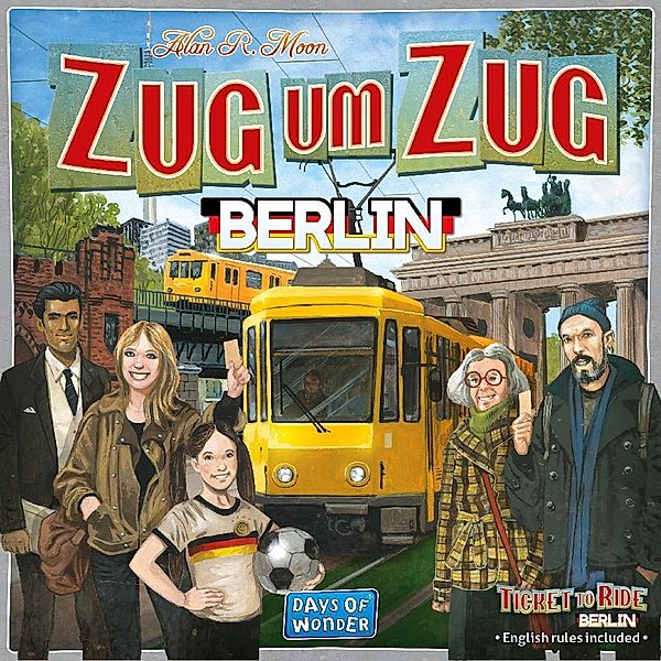 Days of Wonder, Asmodee Zug um Zug Berlin, Alan R. Moon