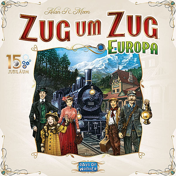 Days of Wonder, Asmodee Zug um Zug Europa, 15. Jubiläum (Spiel)