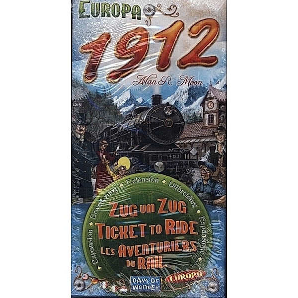 Asmodee, Zygomatic Zug um Zug - Europa 1912 (Spiel-Zubehör)