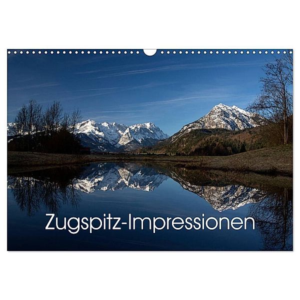 Zugspitz-Impressionen (Wandkalender 2024 DIN A3 quer), CALVENDO Monatskalender, Andreas Müller