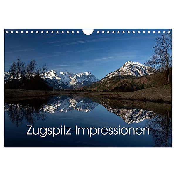 Zugspitz-Impressionen (Wandkalender 2024 DIN A4 quer), CALVENDO Monatskalender, Andreas Müller