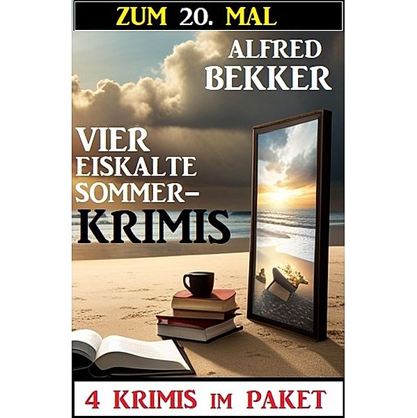 Zum 20. Mal vier eiskalte Sommerkrimis: 4 Krimis im Paket, Alfred Bekker