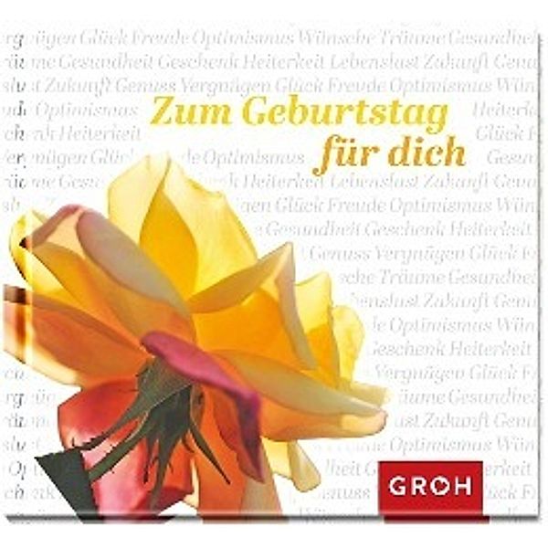 Zum Geburtstag für dich, Groh Verlag