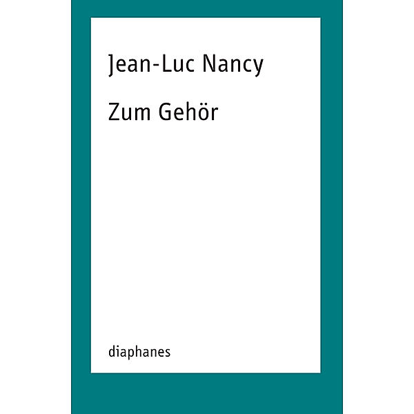 Zum Gehör, Jean-luc Nancy