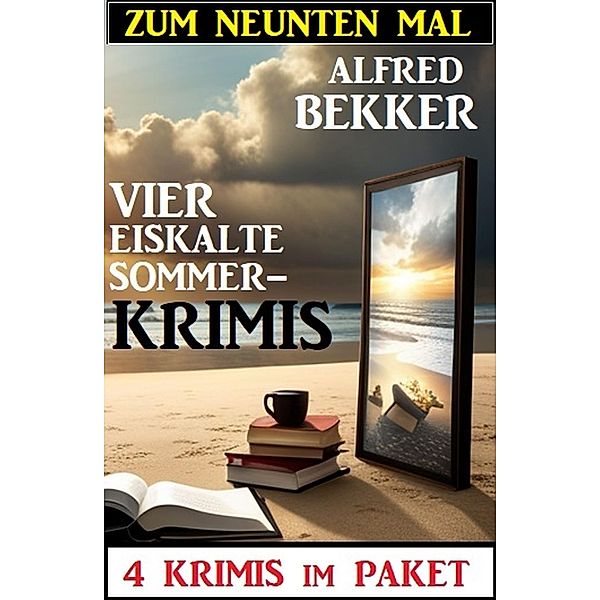 Zum neunten Mal vier eiskalte Sommerkrimis: 4 Krimis im Paket, Alfred Bekker