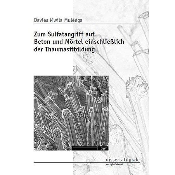 Zum Sulfatangriff auf Beton und Moertel einschliesslich der Thaumasitbildung: Investigation of Sulfate Attack on Concrete and Mortars with Emphasis on Thaumasite Formation, Davies Mulenga