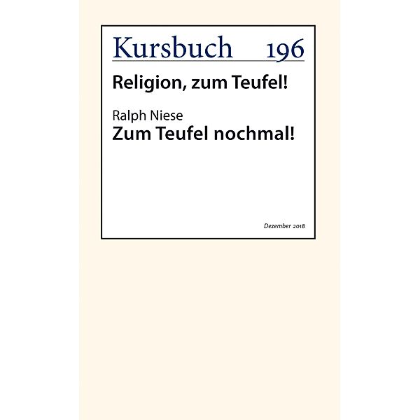 Zum Teufel nochmal!, Ralph Niese