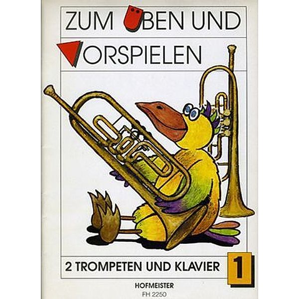 Zum Üben und Vorspielen, 2 Trompeten + Klavier, Gerd Philipp