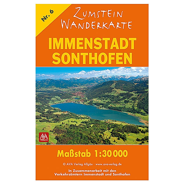 Zumstein Wanderkarte Immenstadt/Sonthofen, AVA-Verlag Allgäu GmbH