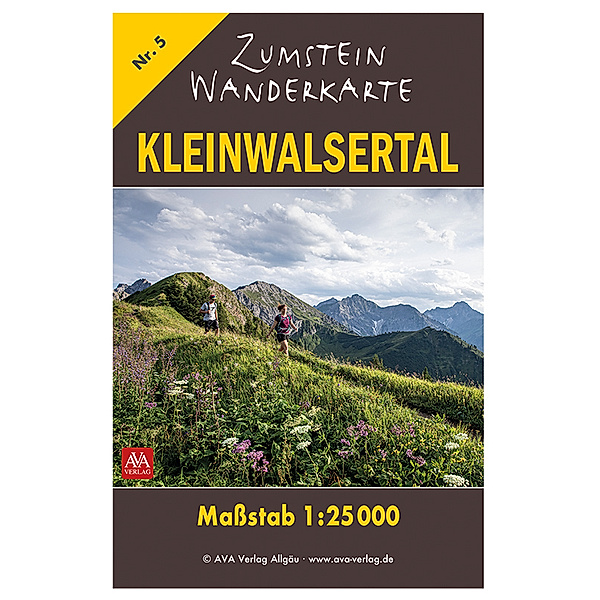 Zumstein Wanderkarte Kleinwalsertal, AVA-Verlag Allgäu GmbH