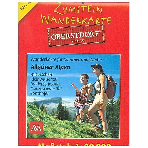 Zumstein Wanderkarte Oberstdorf