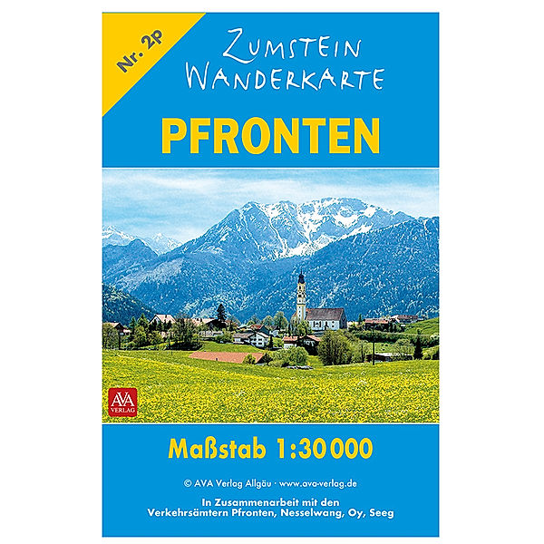 Zumstein Wanderkarte Pfronten, AVA-Verlag Allgäu GmbH