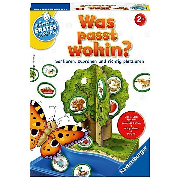 Ravensburger Verlag Zuordnungsspiel: Was passt wohin?