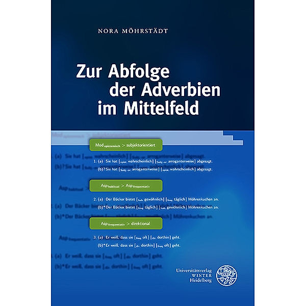 Zur Abfolge der Adverbien im Mittelfeld, Nora Möhrstädt