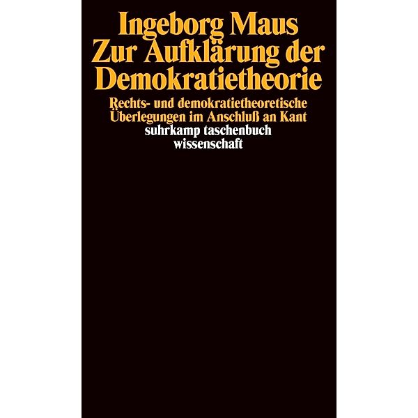 Zur Aufklärung der Demokratietheorie, Ingeborg Maus