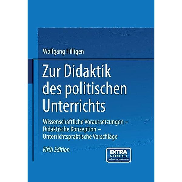 Zur Didaktik des politischen Unterrichts, Wolfgang Hilligen