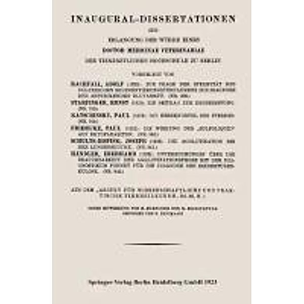 Zur Frage der Spezifität des Noltzeschen Sedimentierungsverfahrens zur Diagnose der ansteckenden Blutarmut, Adolf Rachfall