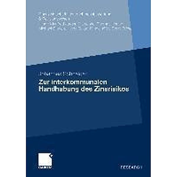 Zur interkommunalen Handhabung des Zinsrisikos / Finanzwirtschaft, Unternehmensbewertung & Revisionswesen, Johannes Schneider