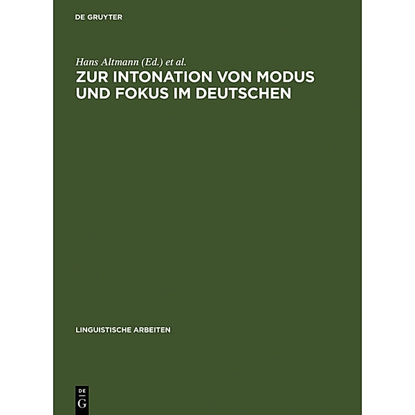 Zur Intonation von Modus und Fokus im Deutschen