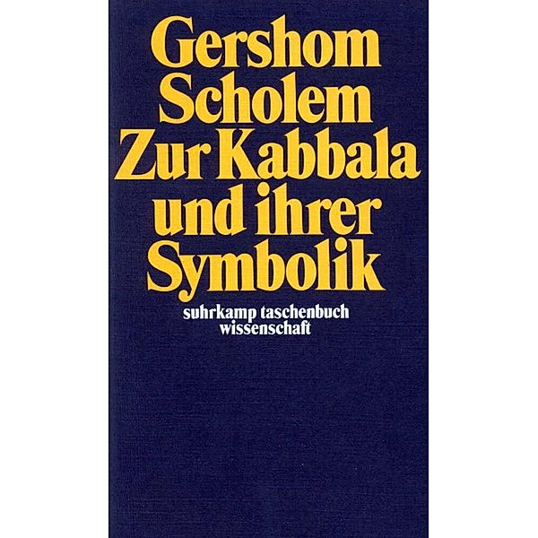 Zur Kabbala und ihrer Symbolik, Gershom Scholem