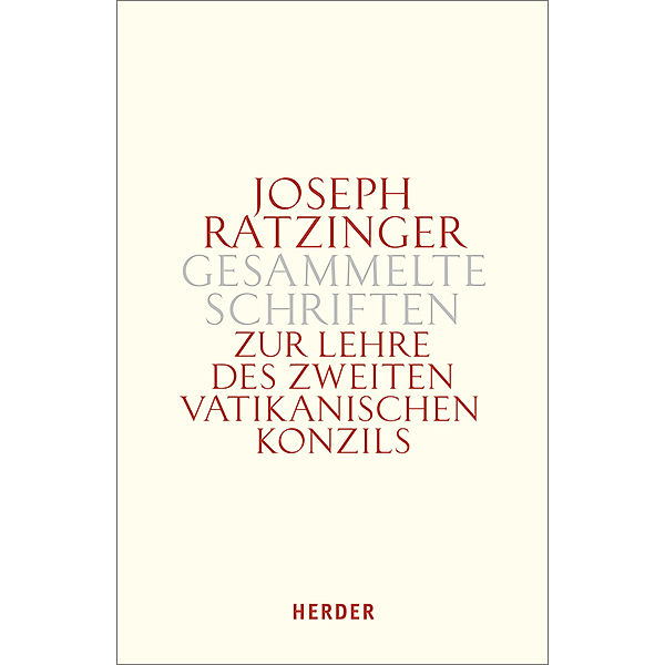 Zur Lehre des Zweiten Vatikanischen Konzils.Tlbd.1, Joseph Ratzinger