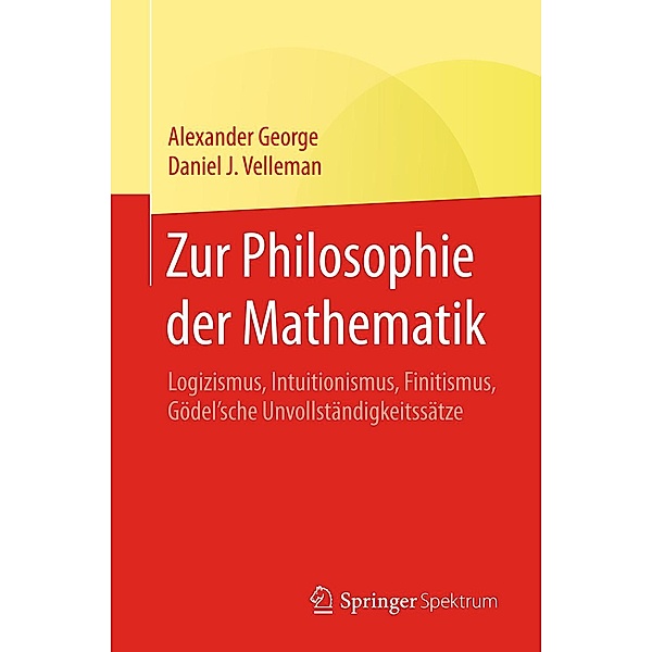 Zur Philosophie der Mathematik, Alexander George, Daniel J. Velleman