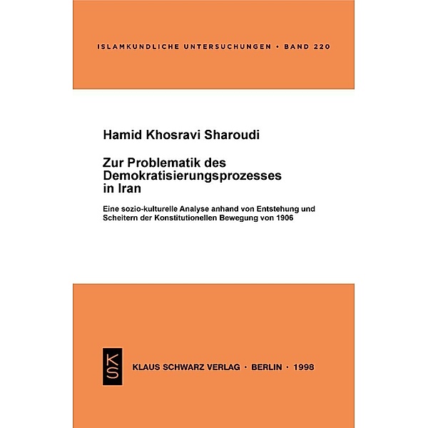 Zur Problematik des Demokratisierungsprozesses in Iran, Hamid Khosravi Sharoudi